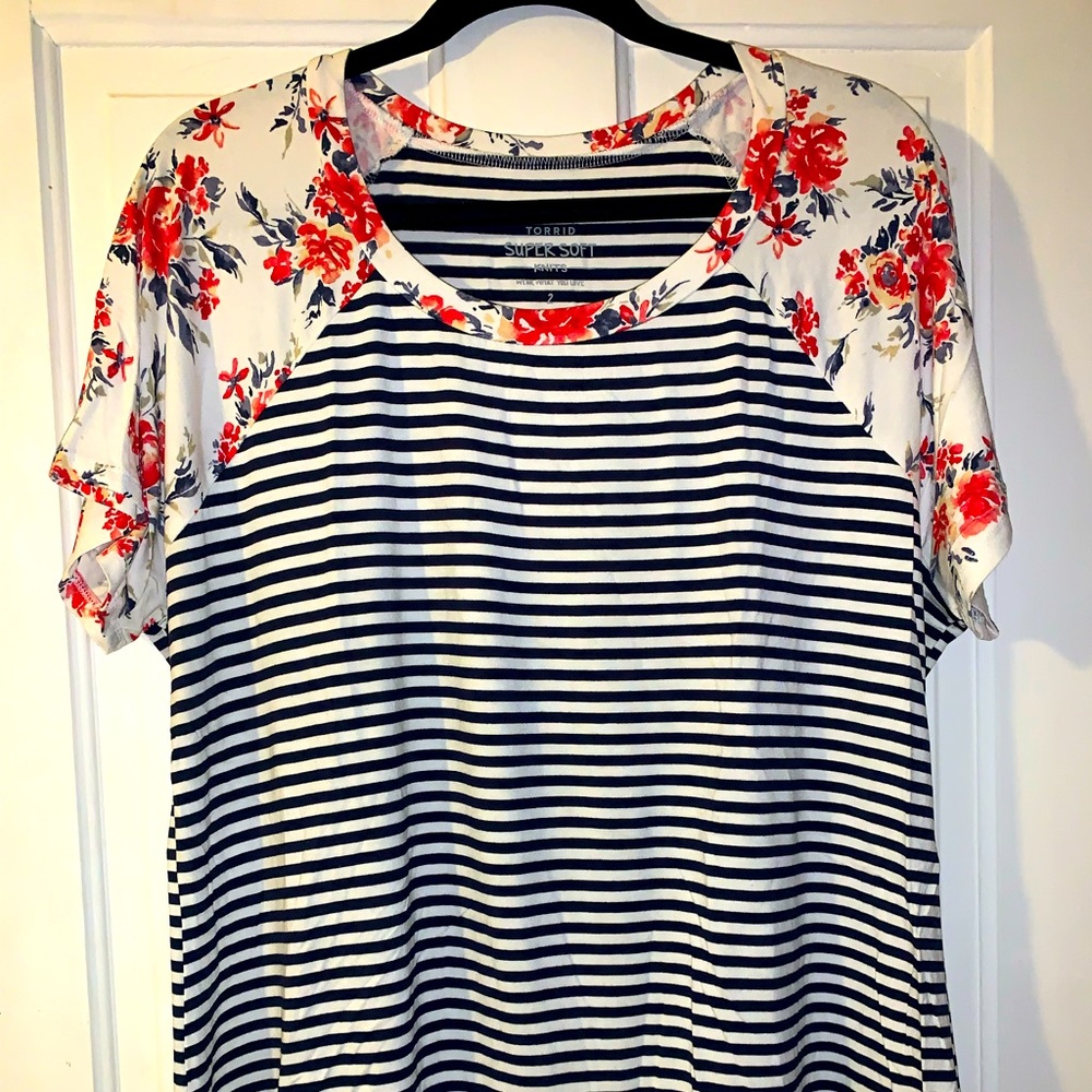 Torrid Super Soft Tee-Size 2